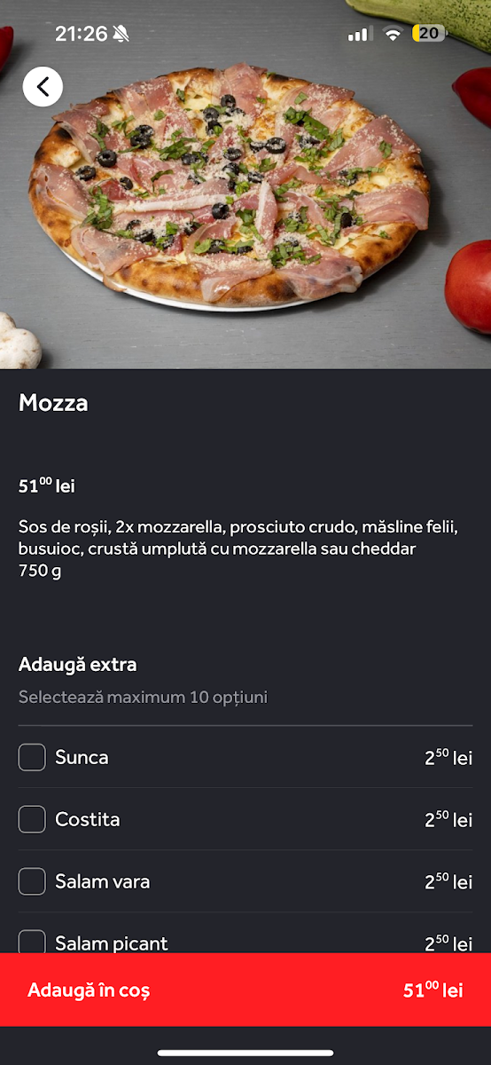Menu Pizzeria Cora--2